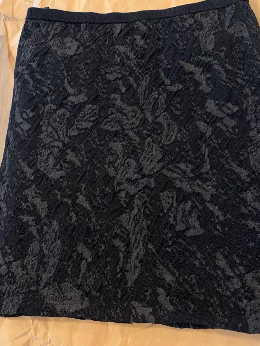 Eileen Fisher - black skirt, size Large